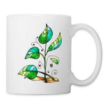 Liste - Tasse - Weiß - Rechts