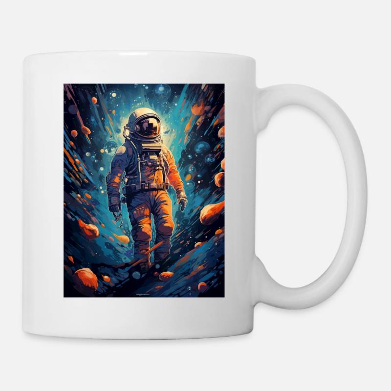 Spacewalk Astronaut - Tasse - Weiß