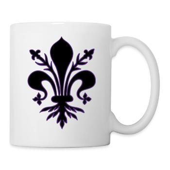 Black lily - Mug - white - Right