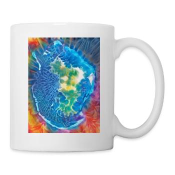 Rainbow Tie-Dye Mayotte - Mug - white - Right
