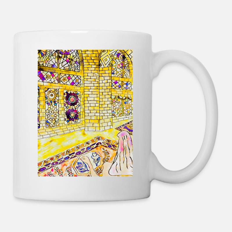 Morgengebet - Tasse - Weiß
