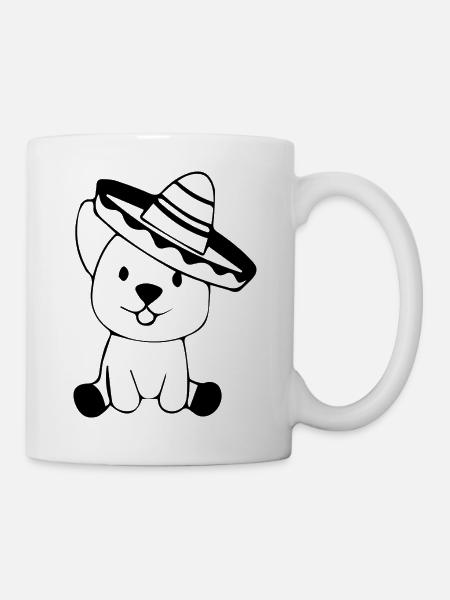 Hund Dog - Tasse - Weiß