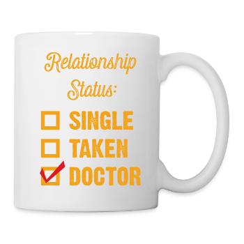 Dr. Check! - Mug blanc - blanc - Droite