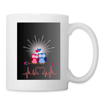 ILOVE BIRDS - Mug - white - Right