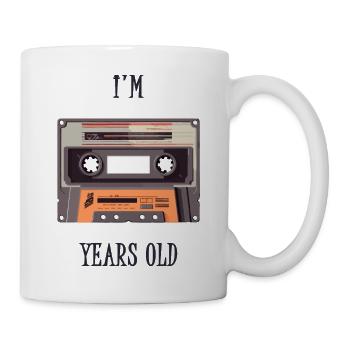 J’ai -- ans - Mug blanc - blanc - Droite