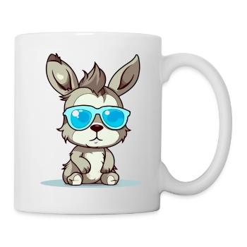 Kojo l'âne - Mug blanc - blanc - Droite