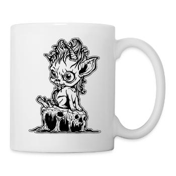 Cute Baby Unicorn Zombie - Mug - white - Right