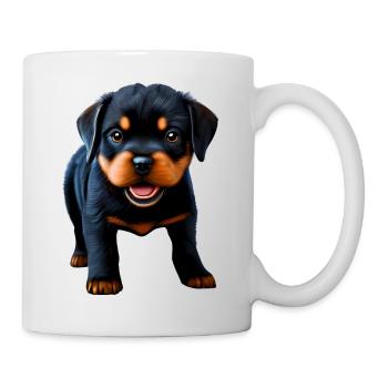 Rottweiler Dogs Dog Puppy Dog Rottweiler Puppy - Mug - white - Right