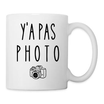 y a pas photo - Mug blanc - blanc - Droite