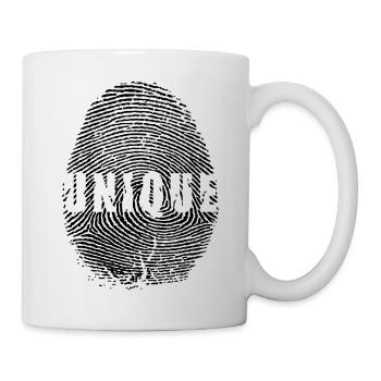 EMPREINTE DIGITALE UNIQUE - Mug blanc - blanc - Droite