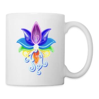 Lotus 🪷 - Tasse - Weiß - Rechts