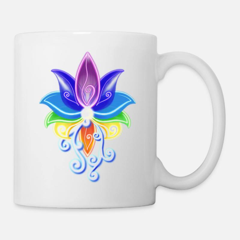 Lotus 🪷 - Tasse - Weiß