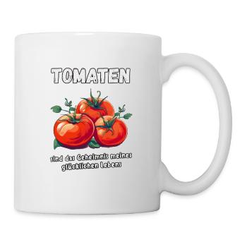 Tomato t-shirt for tomato lovers - Mug - white - Right