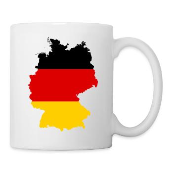 Deutschland - Tasse - Weiß - Rechts