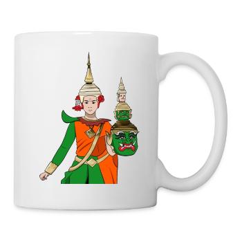 Cambodia Tradition Dance Khmer Apsara I Gift - Mug - white - Right