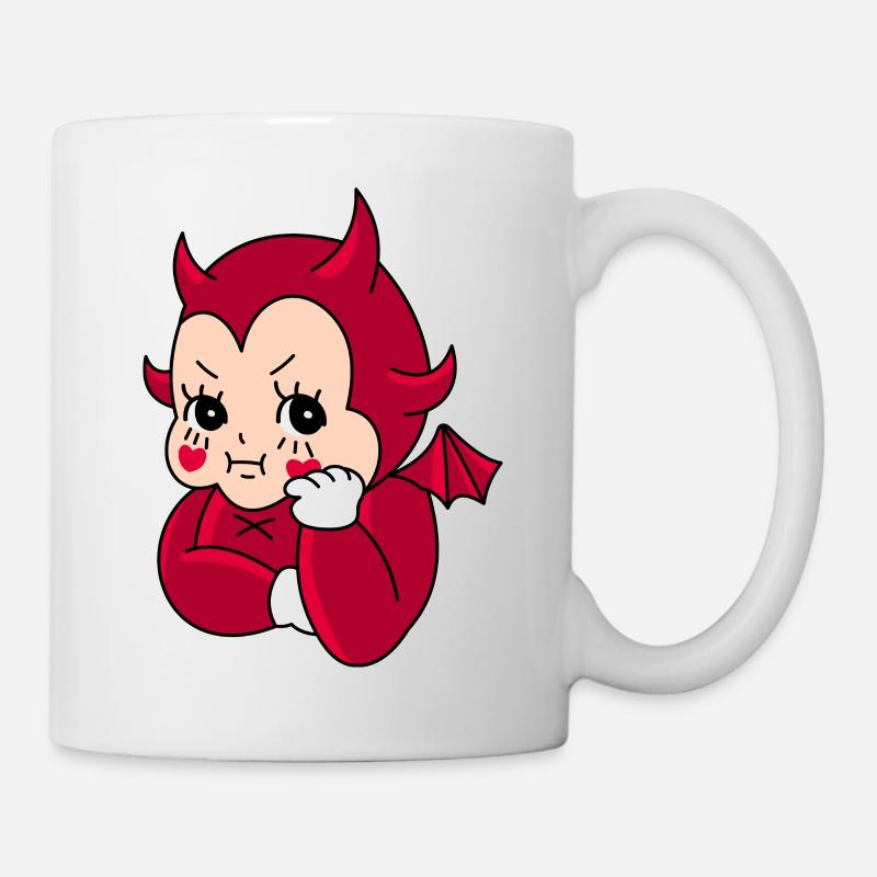 Devil baby doll - Mug blanc - blanc
