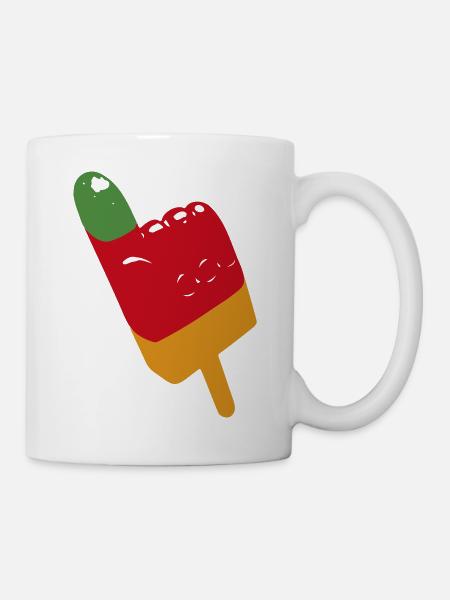 Flutschfinger Eis - Tasse - Weiß