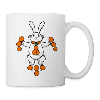 Xim der Jongleur - Tasse - Weiß - Rechts