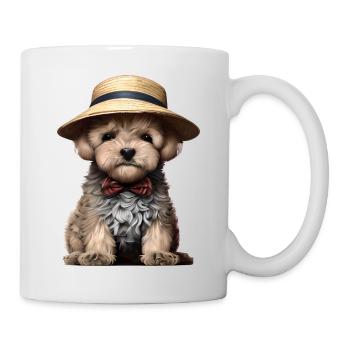 Hundehalter Pudelwelpe Hundeliebe Hundewelpe Pudel - Tasse - Weiß - Rechts