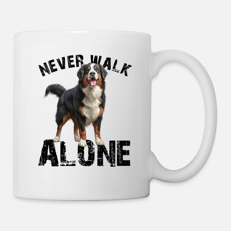 Berner Sennenhund - Tasse - Weiß