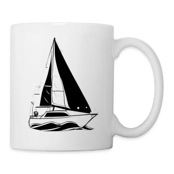 Sailing Ship Sailing Sailing Sailing Sailing Boat - Mug - white - Right