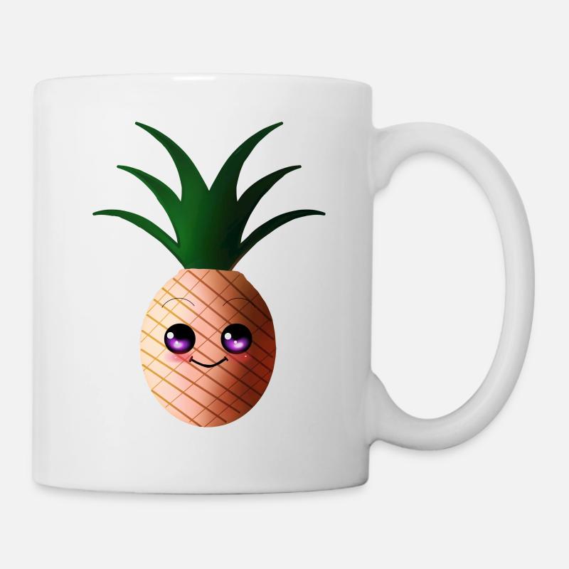 Petit ananas mignon - Mug blanc - blanc