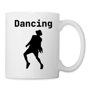 Dancing Dance Music - Mug - white - Right