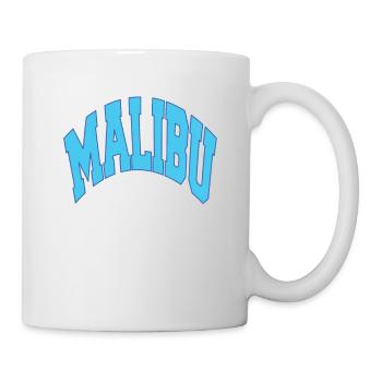 Blue MALIBU California Sport T-Shirt - Mug - white - Right