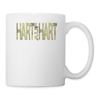 Hart auf Hart T-shirt - Tasse - Weiß - Rechts