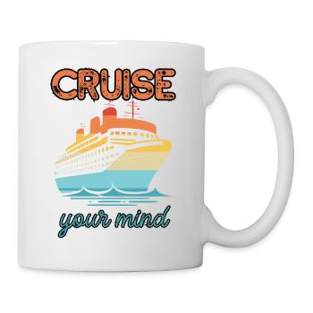 Naviguez avec votre | Amateurs de croisières - Mug blanc - blanc - Droite