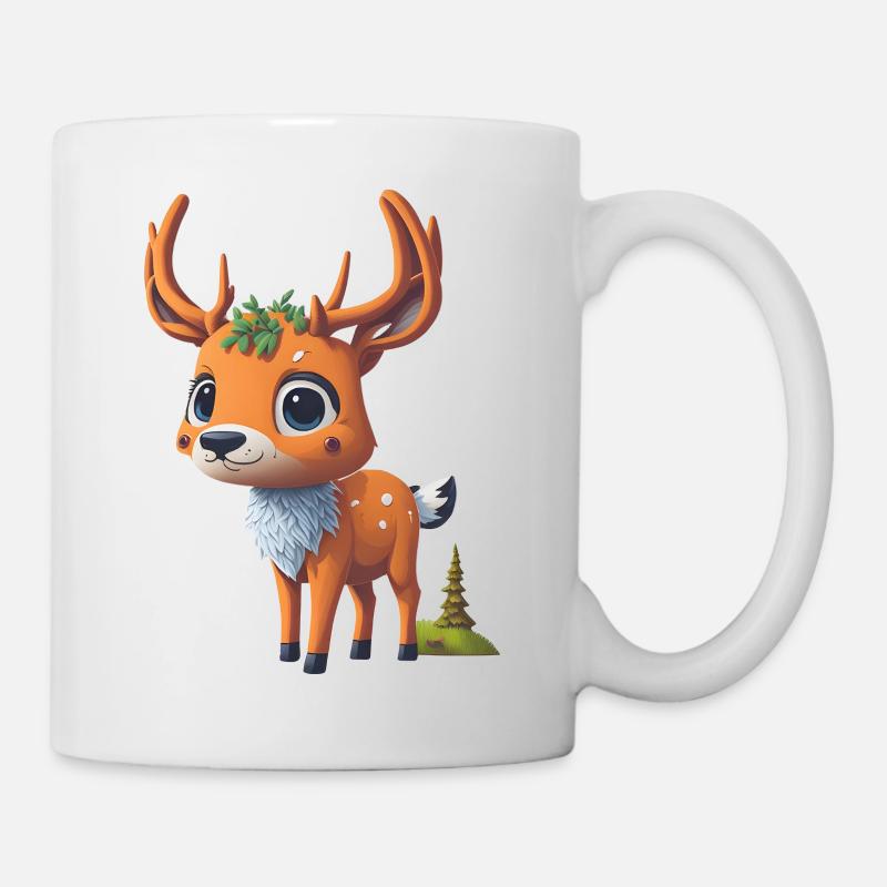 Petit renne - Mug blanc - blanc