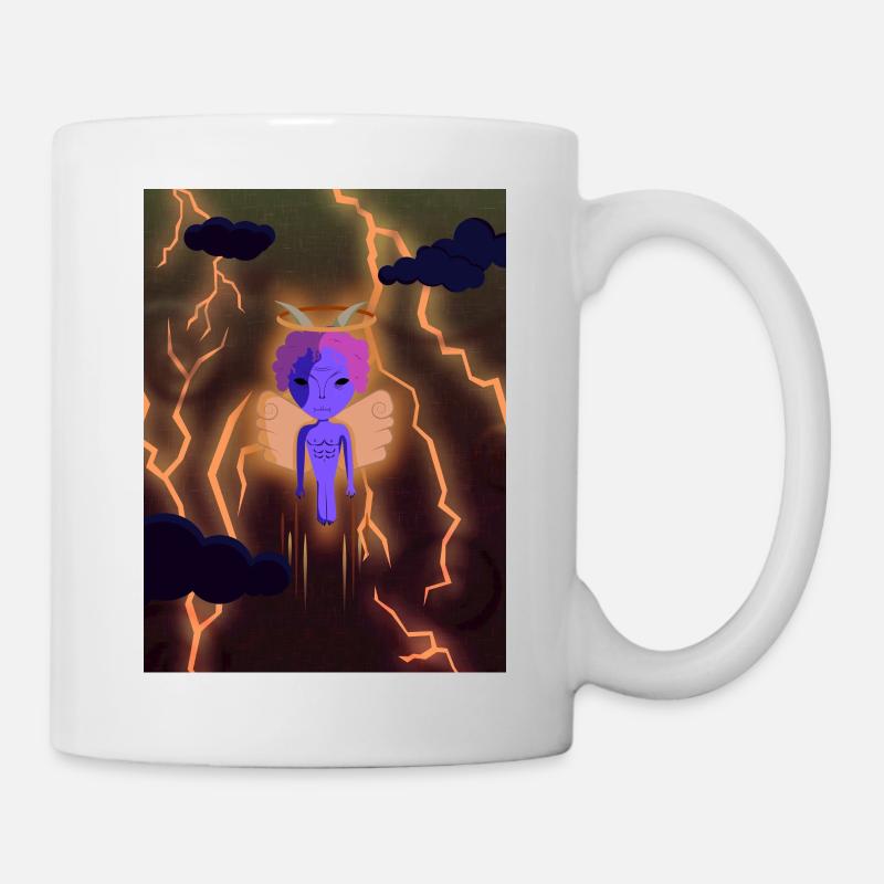 Diable - Mug blanc - blanc