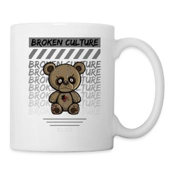 Broken Culture - Tasse - Weiß - Rechts