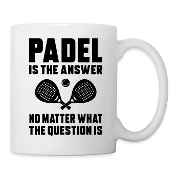 Padel No Matter What - Mug - white - Right