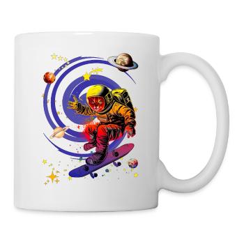 Surfing the vortex - Mug - white - Right