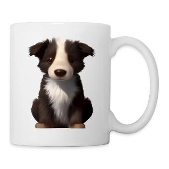 Hundeliebhaber Border Collie Hundehalter Hunde - Tasse - Weiß - Rechts