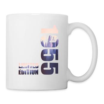 1955. Idée d’anniversaire de t-shirt en édition limitée - Mug blanc - blanc - Droite