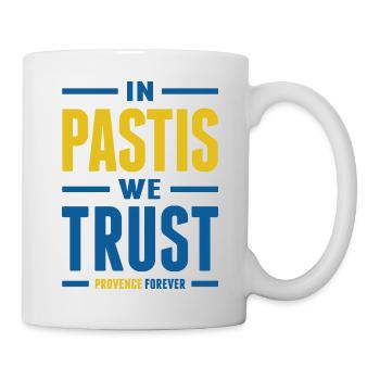 In Pastis we trust - Mug blanc - blanc - Droite
