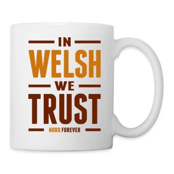 In Welsh we trust - Mug blanc - blanc - Droite