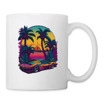 Vintage Hyper Car Super Car Car Lovers - Mug - white - Right