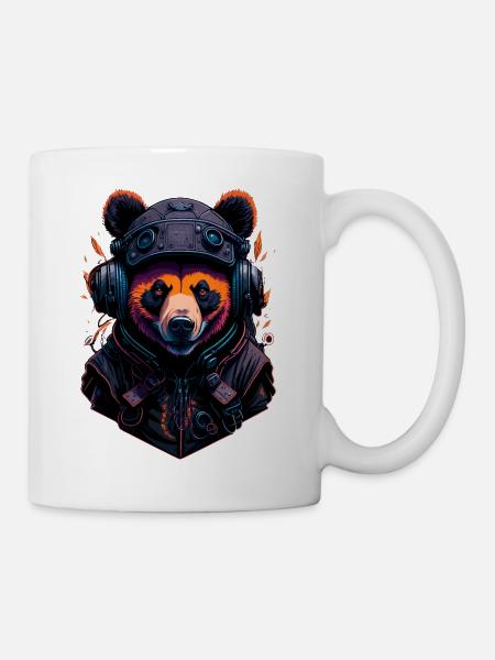Panda - Tasse - Weiß