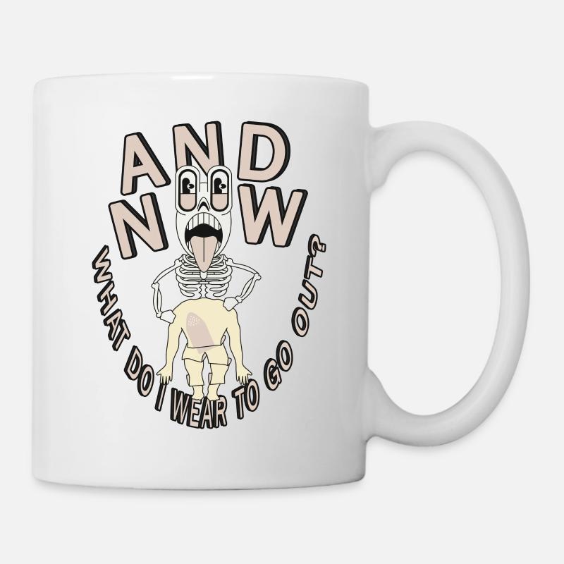 AND NOW - Mug - white