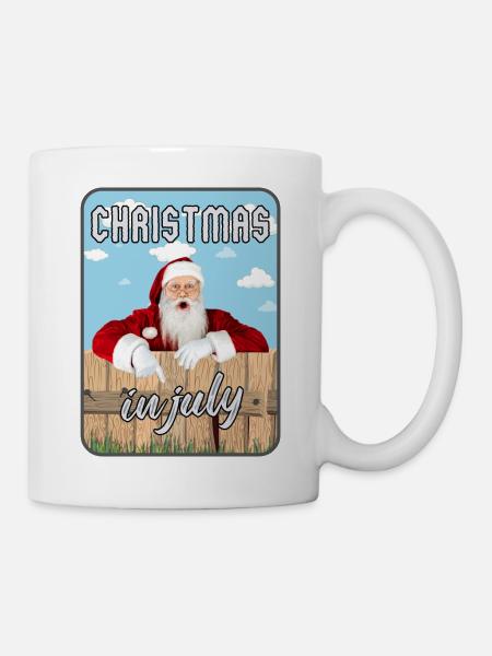 Weihnachten im Juli - Tasse - Weiß
