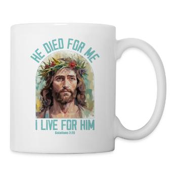 Living in Christ - Mug - white - Right