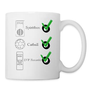 Paranormal Equipment Checklist - Mug - white - Right
