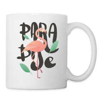 Flamingo - Tasse - Weiß - Rechts