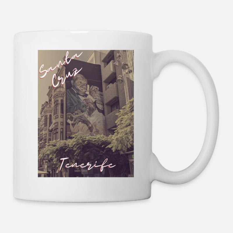 Santa Cruz, Tenerife - Tasse - Weiß