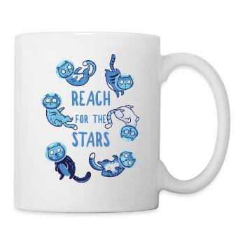Katzen - Tasse - Weiß - Rechts