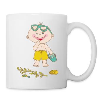 Sommer - Tasse - Weiß - Rechts