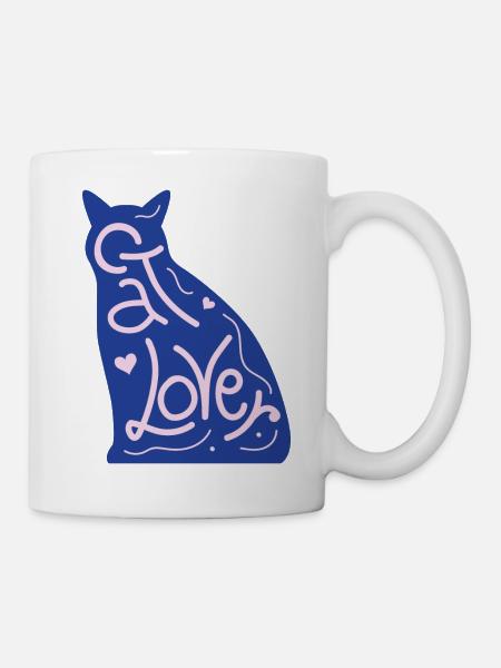 Katze - Tasse - Weiß